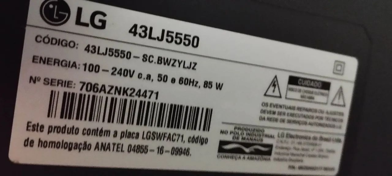 Smart TV LG 43" - Foto 4