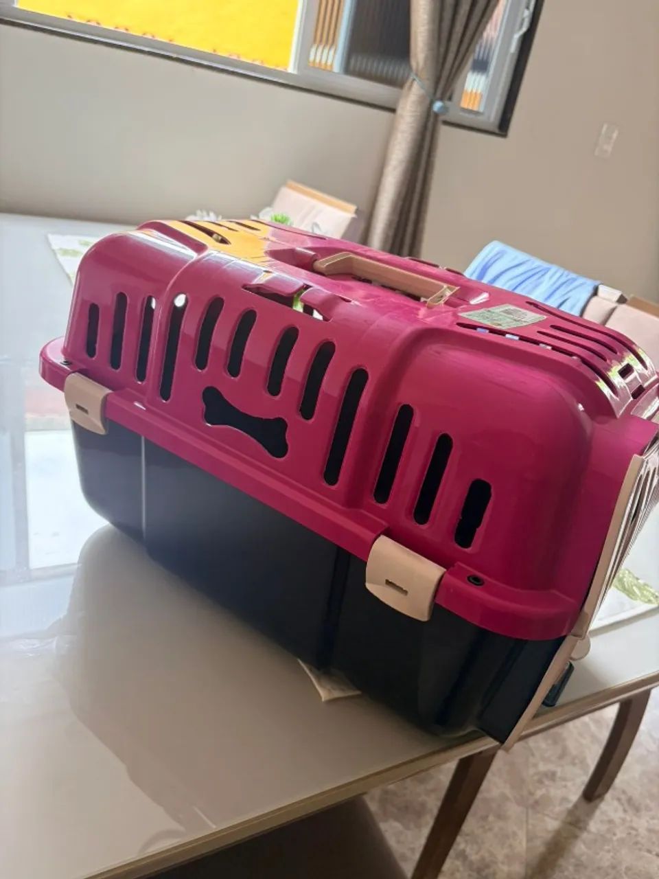 Caixa de transporte para PET n3 - Rosa