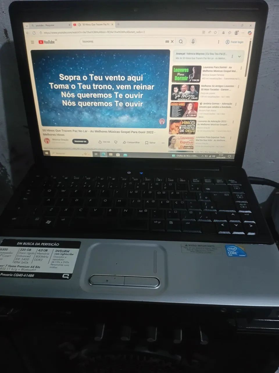 Vendo notebook compaq cq40  - Foto 4