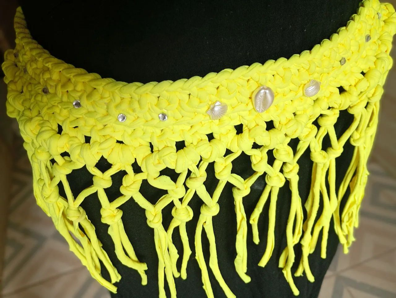 Cinto em Macrame  - Foto 5