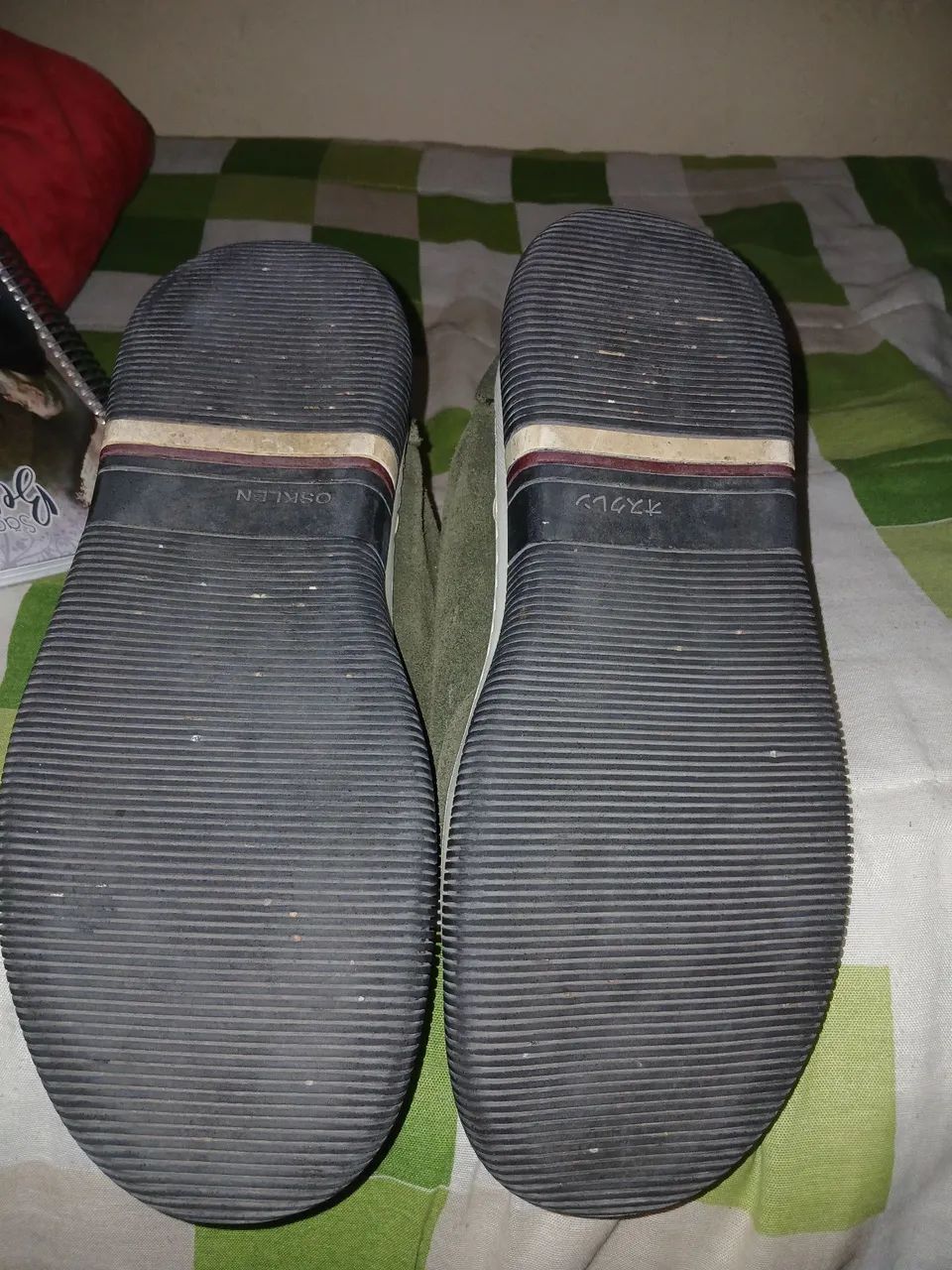 tênis osklen verde 42 - Foto 5