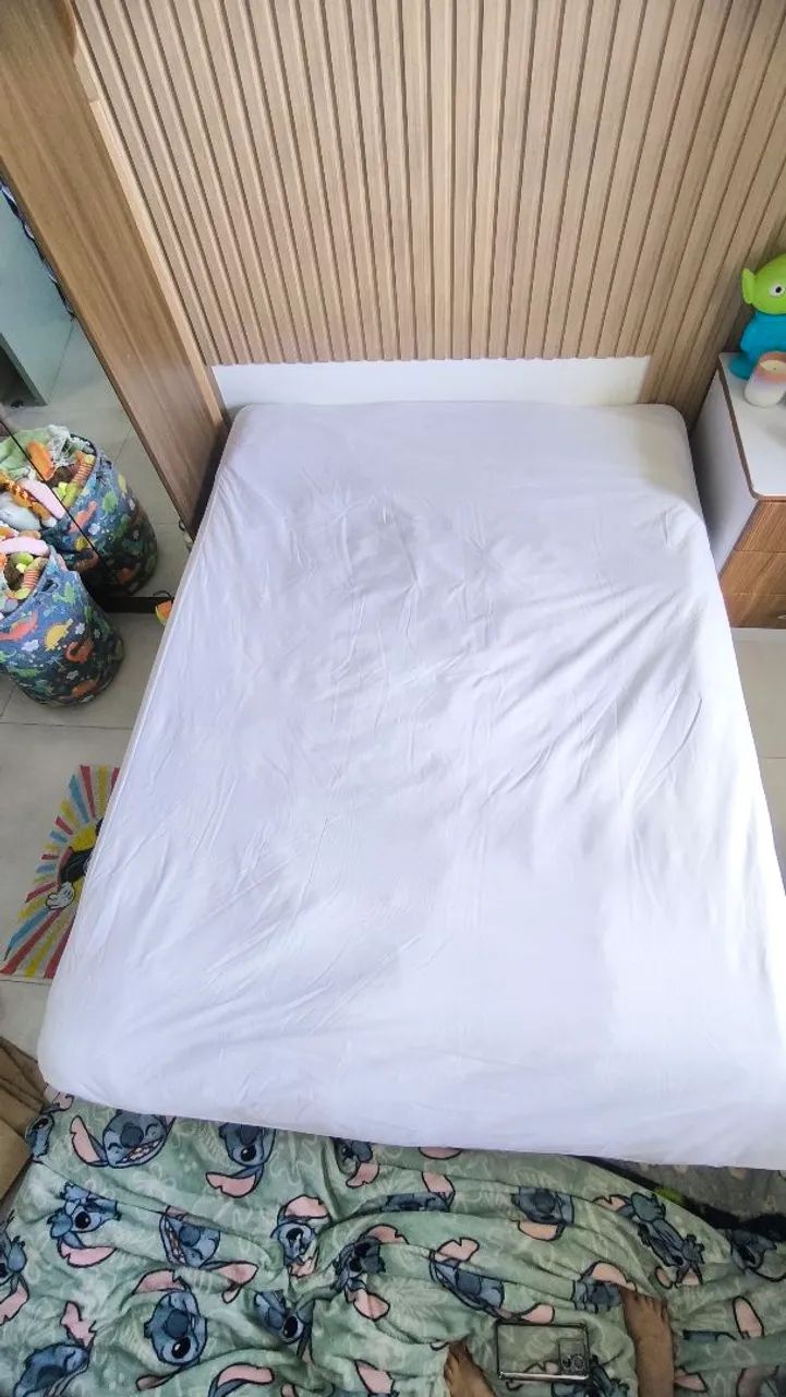 Colchão e box cama casal - Foto 5