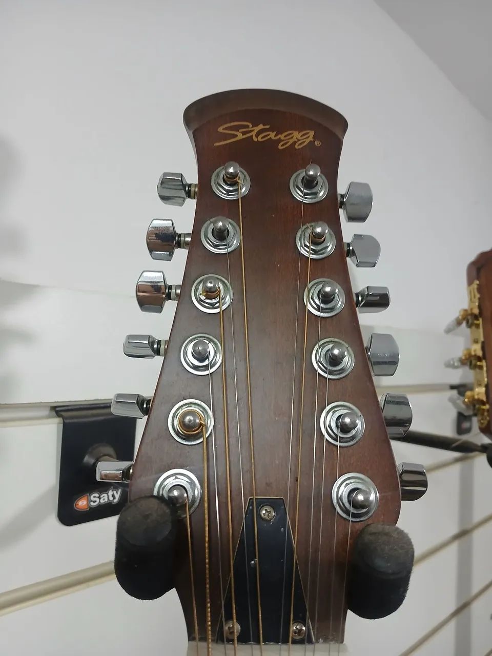 Violão 12c stagg mod ovation  - Foto 3