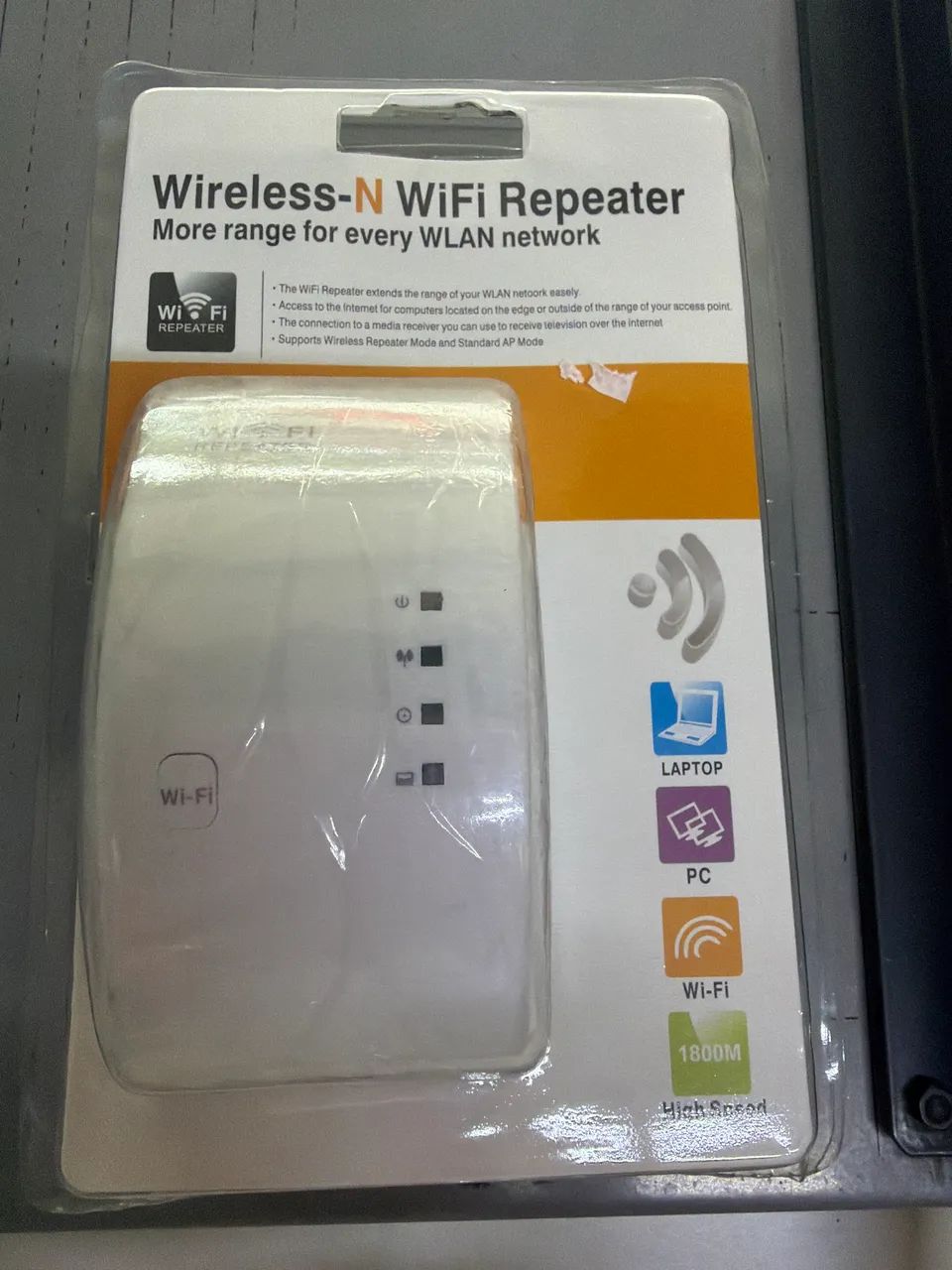 Repetidor de sinal Wi-Fi 