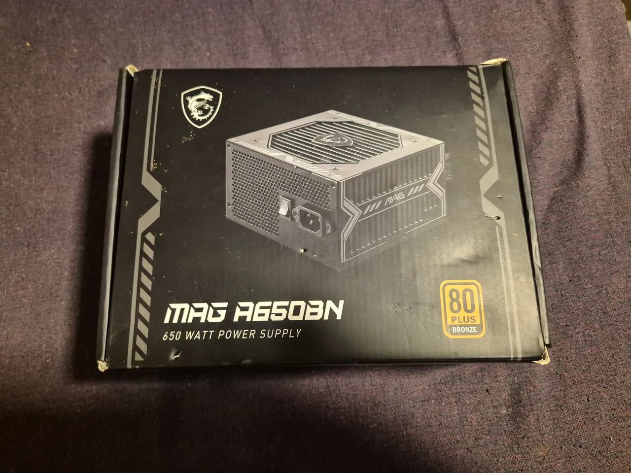Fonte MSI 650W Nunca usada 
