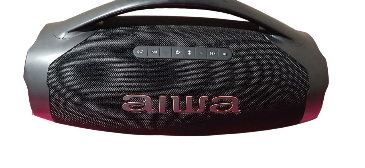 Caixa Boombox Aiwa + capa protetora
