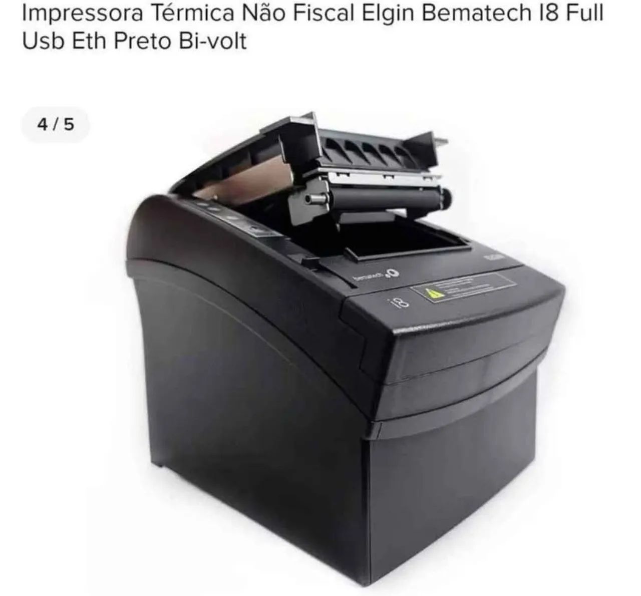 Vendo impressora térmica completa  - Foto 2