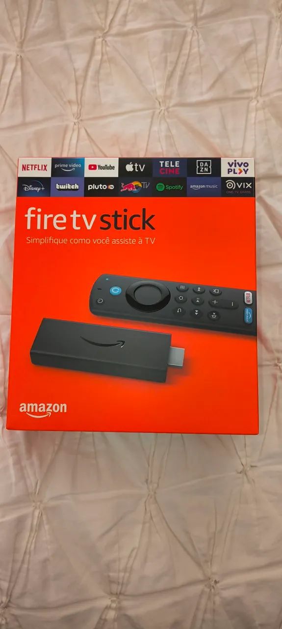 Fire tv stick 3ª geração lacrado 