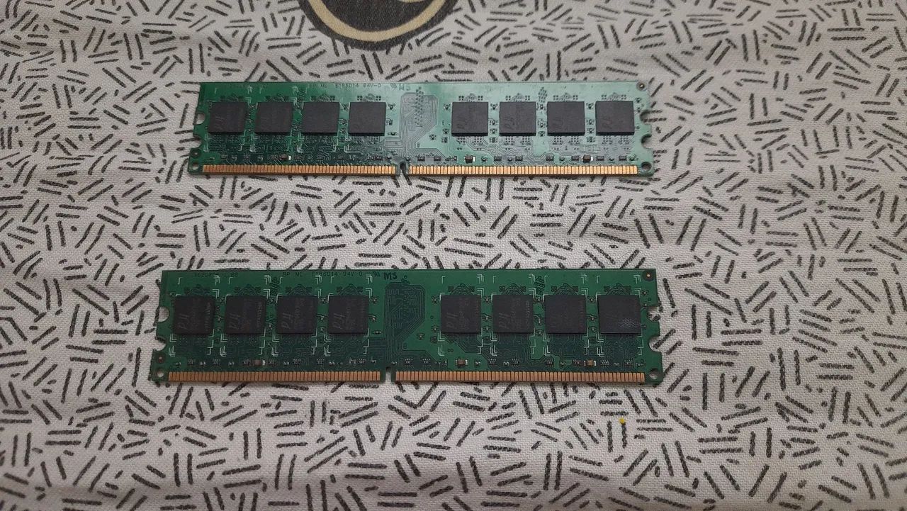 Lote de placas ddr2 e ddr1 + processador e ram  - Foto 5