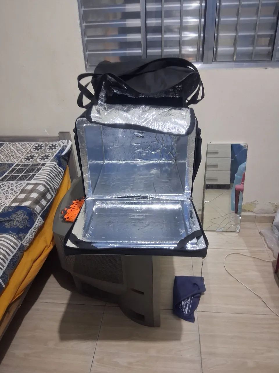 Bag para entregador nova.pouco uso termica . - Foto 4