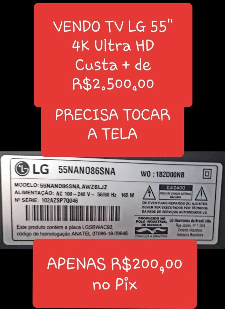 TV LG 55"