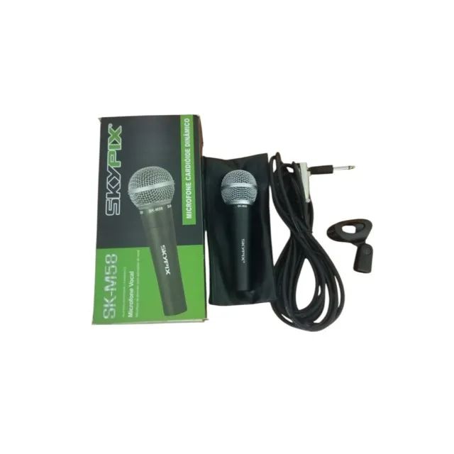 Microfone Skypix Sk-m58 Com Fio