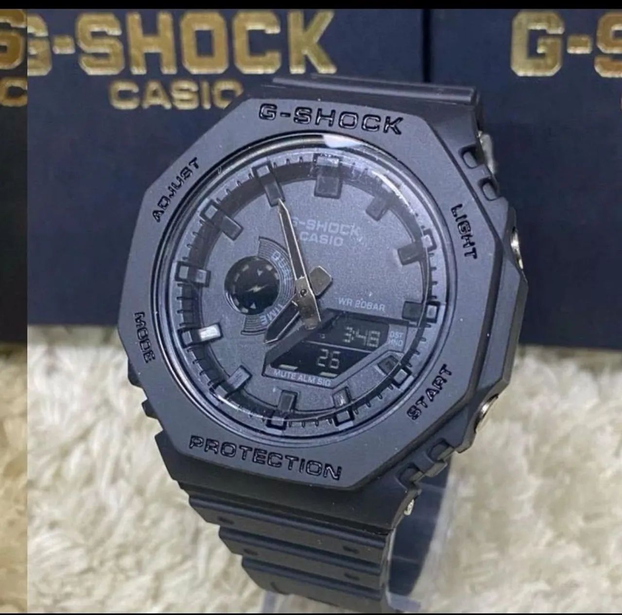 Relógio GShock preto clone - Foto 2