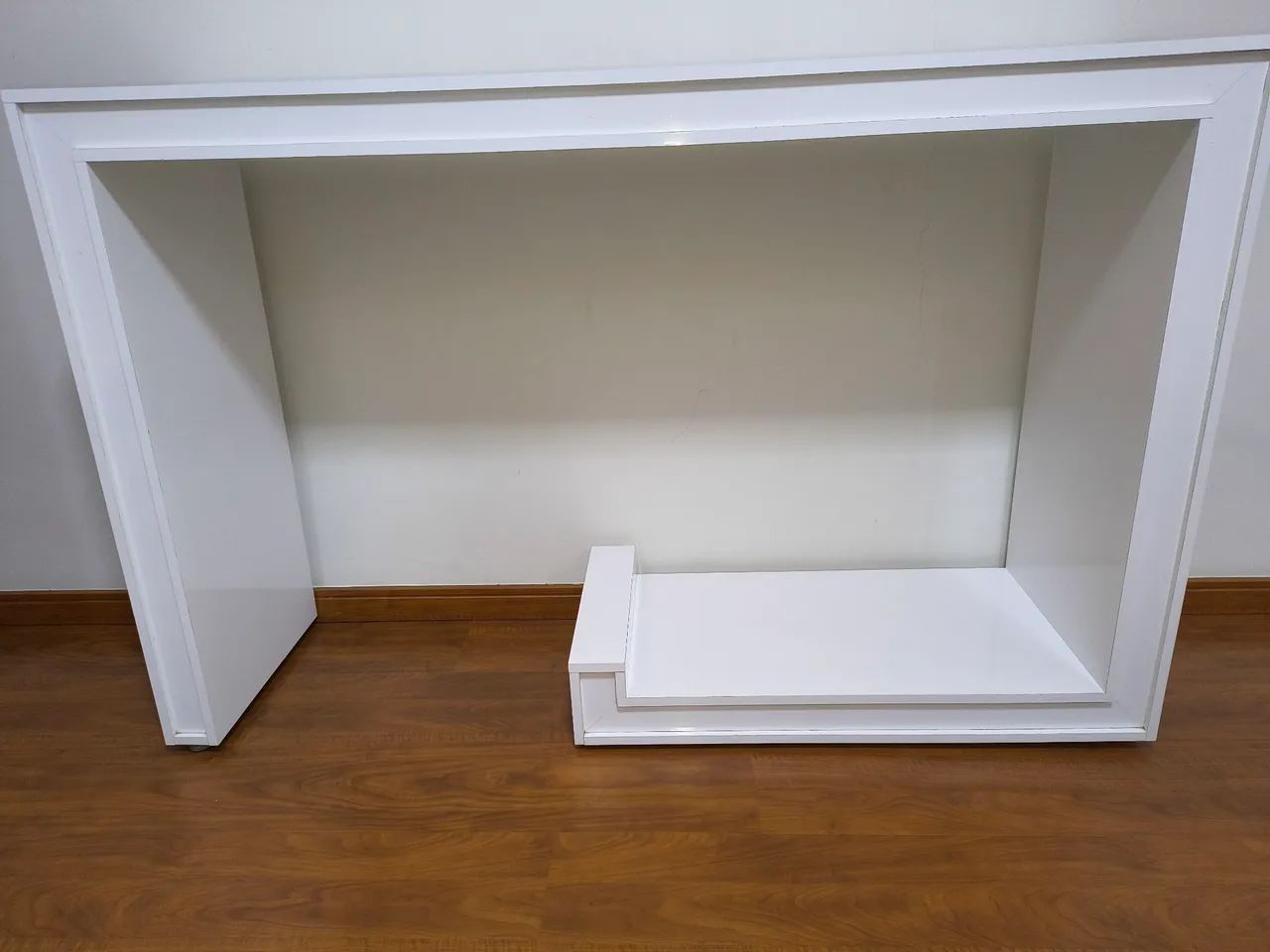 RACK EM LACA BRANCO - PRATICAMENTE NOVO - Foto 4