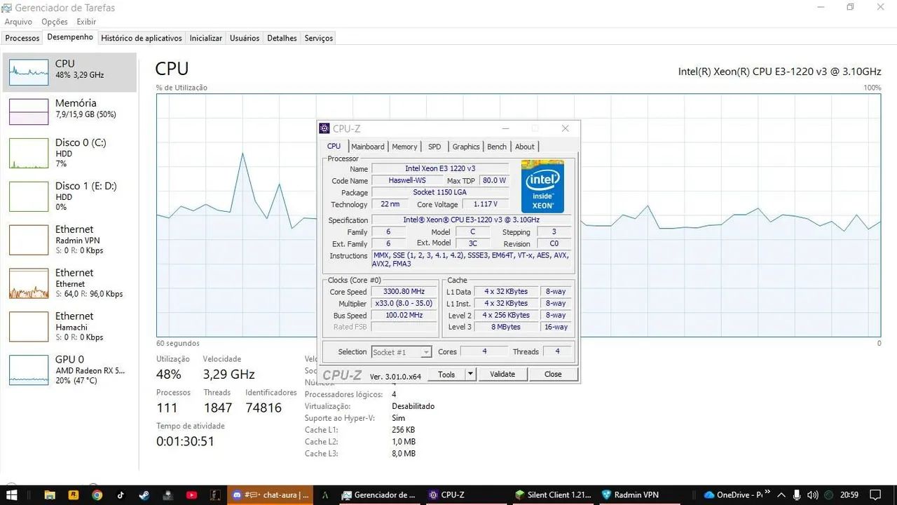 XEON 1220 V3 4/4 LGA 1150 - Foto 2