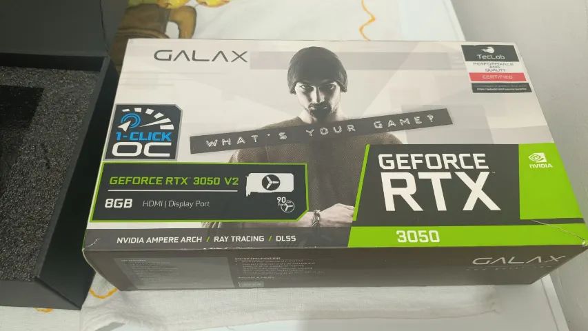 rtx 3050 galax v2 8gb - Foto 4