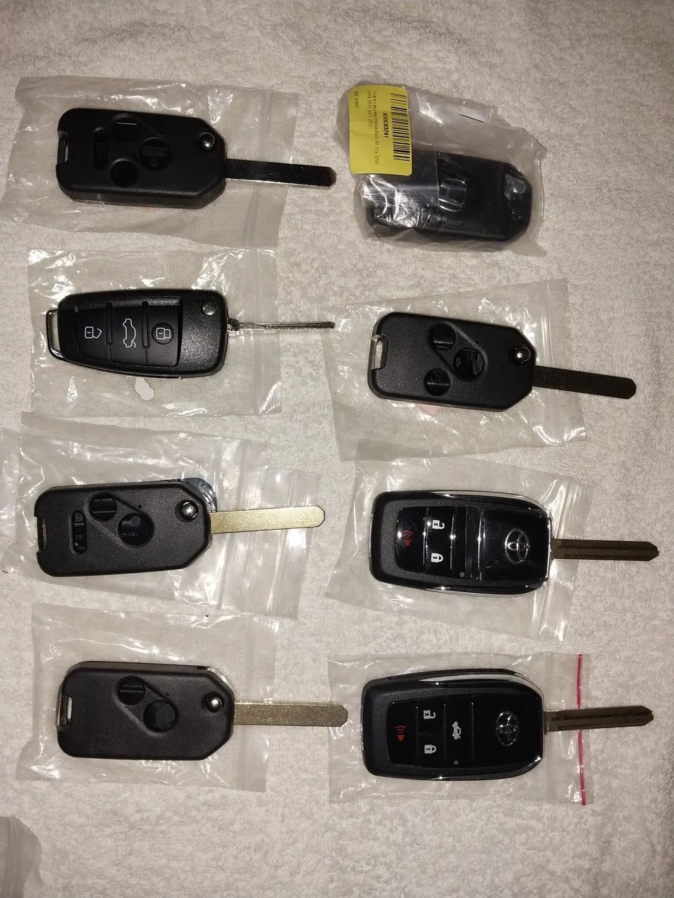Chave e carcaça canivete automotivo  - Foto 5