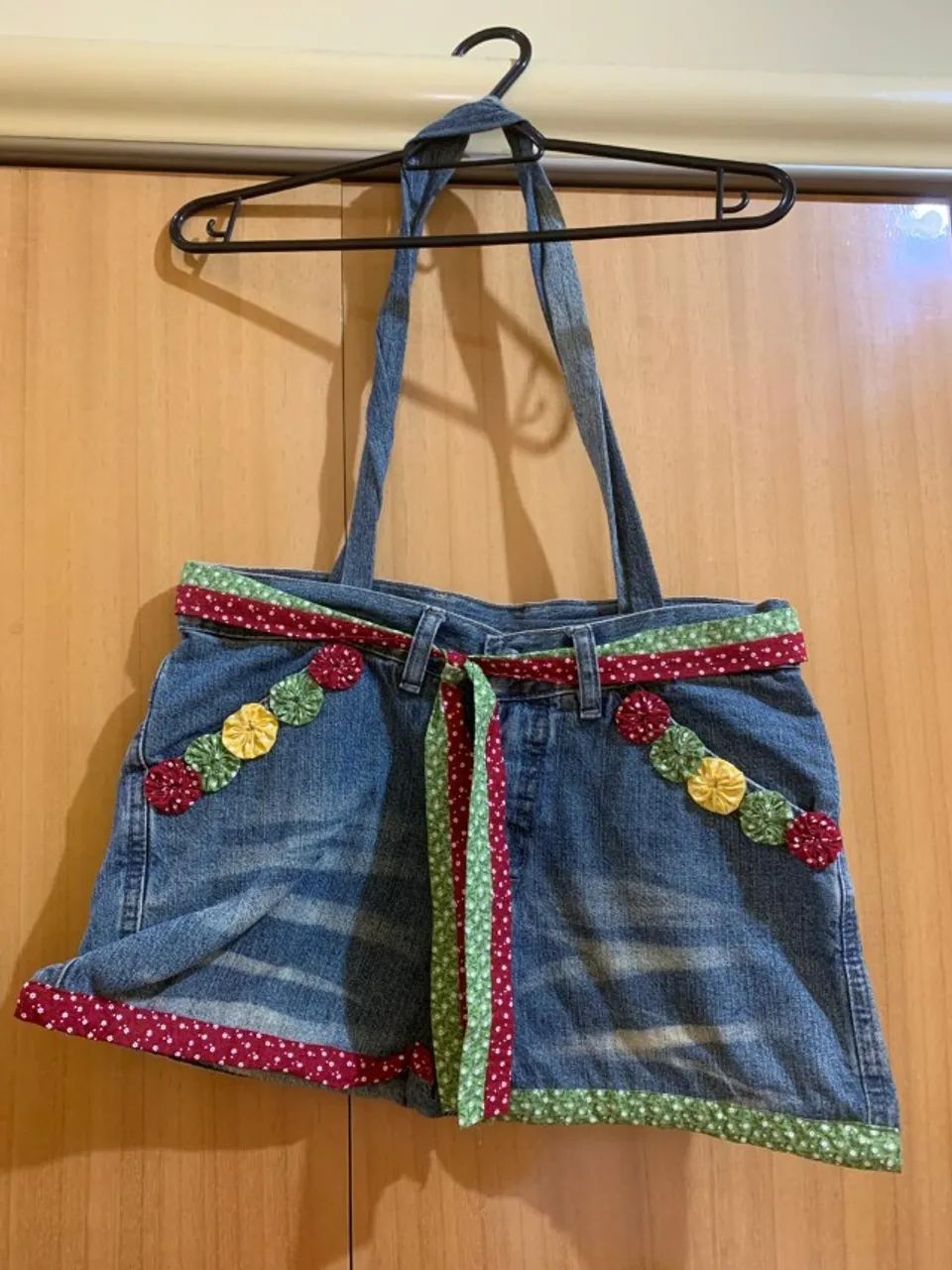 Bolsa jeans artesanal - Foto 2