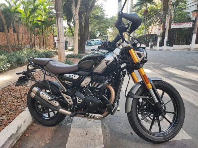 Triumph Scrambler 400 x Impecável - Foto 5