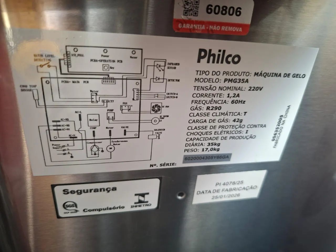 Vendo máquina de gelo Philco  - Foto 2