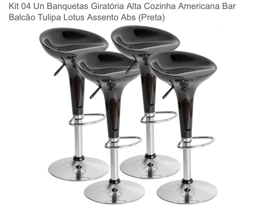 Banquetas com regulador de altura  - Foto 2
