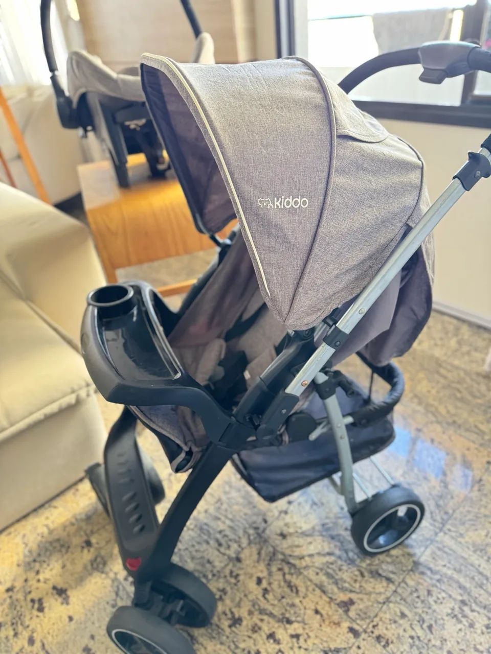 CARRINHO DE BEBE + BEBÊ CONFORTO - Foto 2