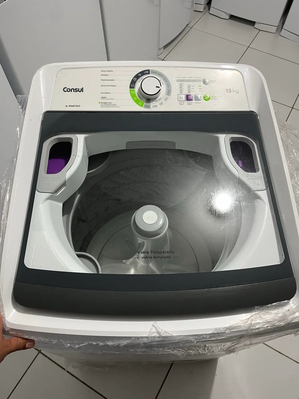Máquina de lavar estado de zero ainda no plástico  - Foto 2