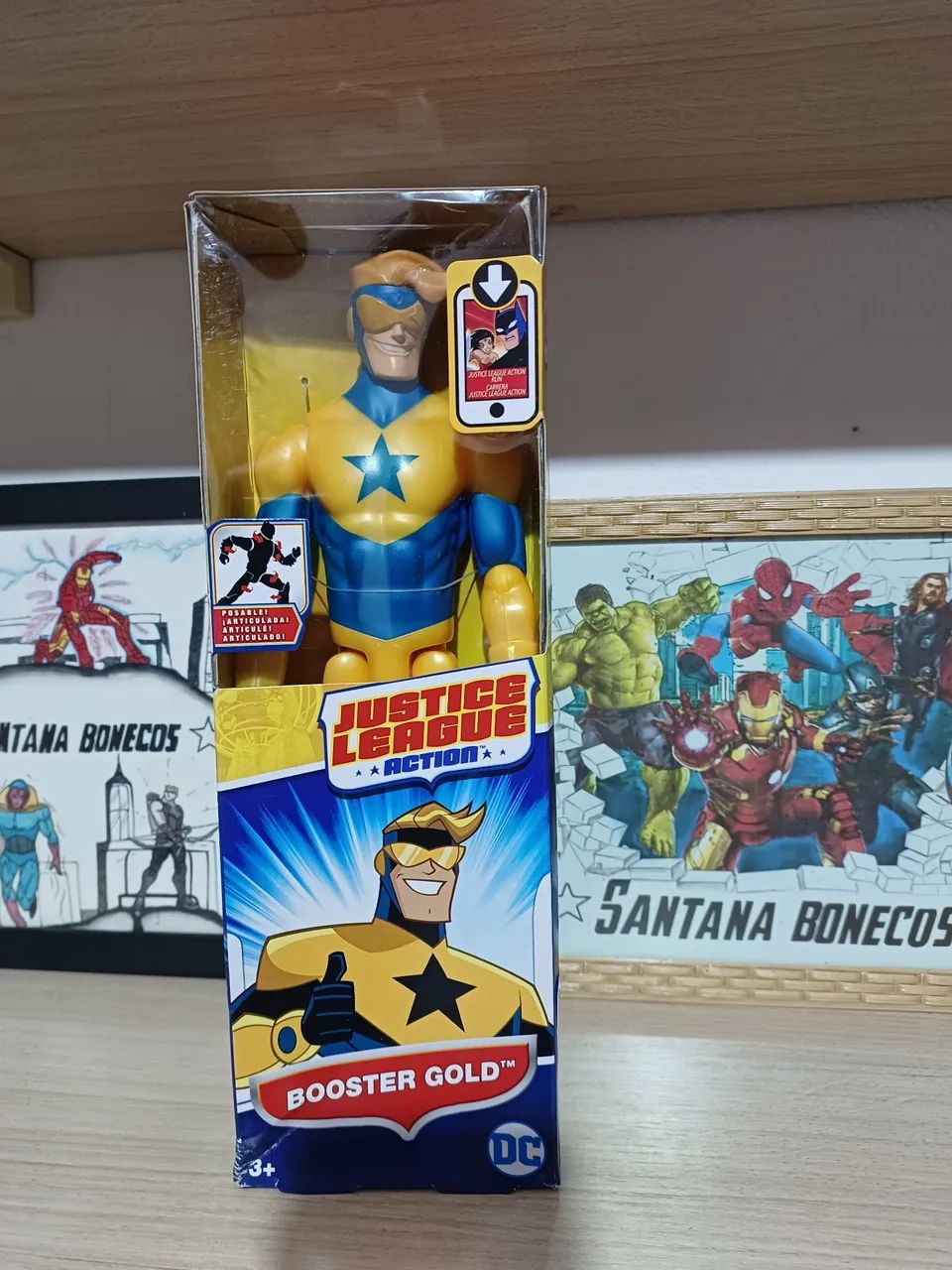 Gladiador dourado 30cm original marca Hasbro  - Foto 5