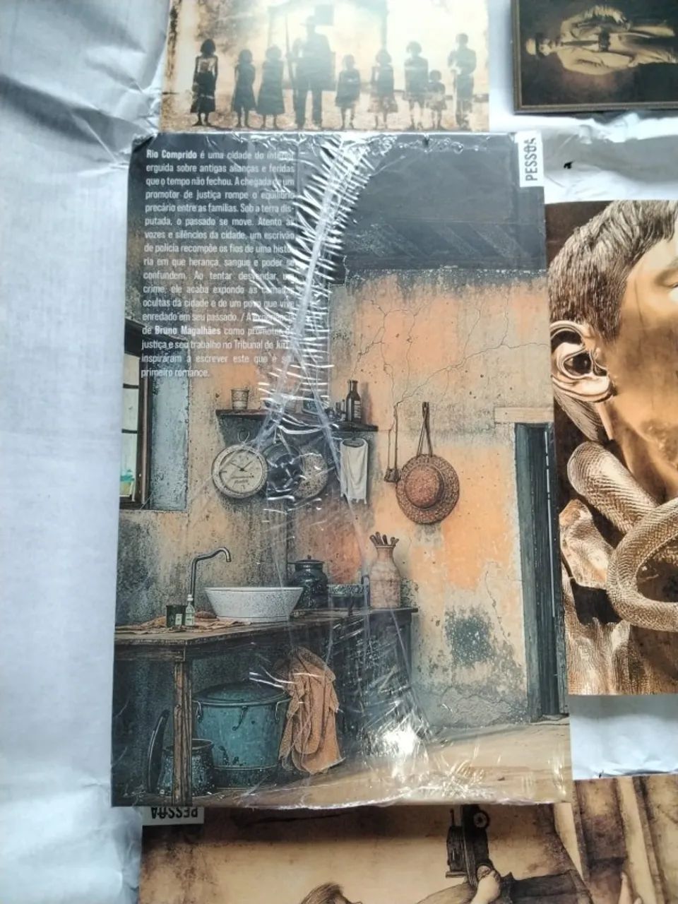 Livro Rio Comprido - Bruno Magalhães - Editora Pessôa - Foto 4