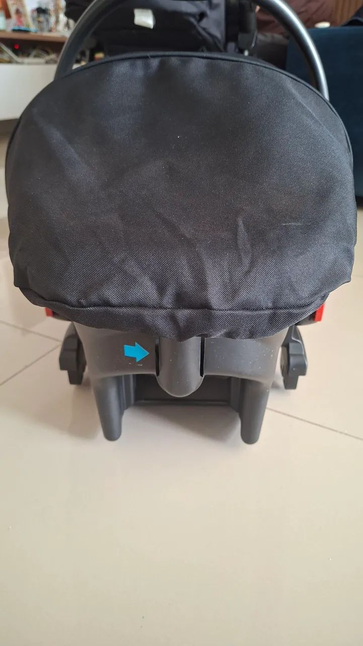 Bebê conforto Kiddo, com base para o carro - Foto 4