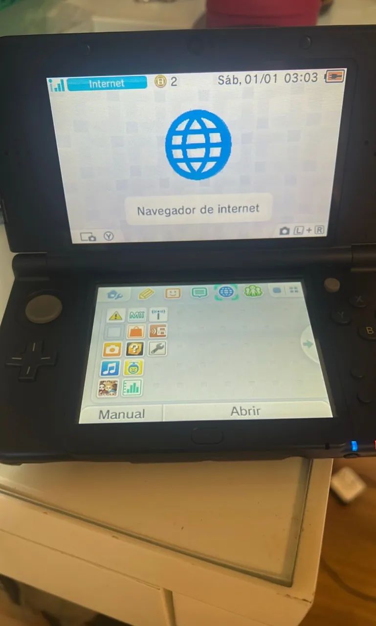 New nintendo 3DS XL galax edition