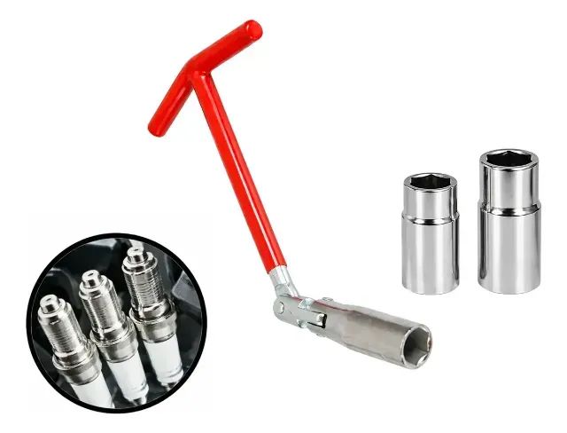 Chave De Vela T Com 2 Encaixes 16mm / 21mm Articulada 1