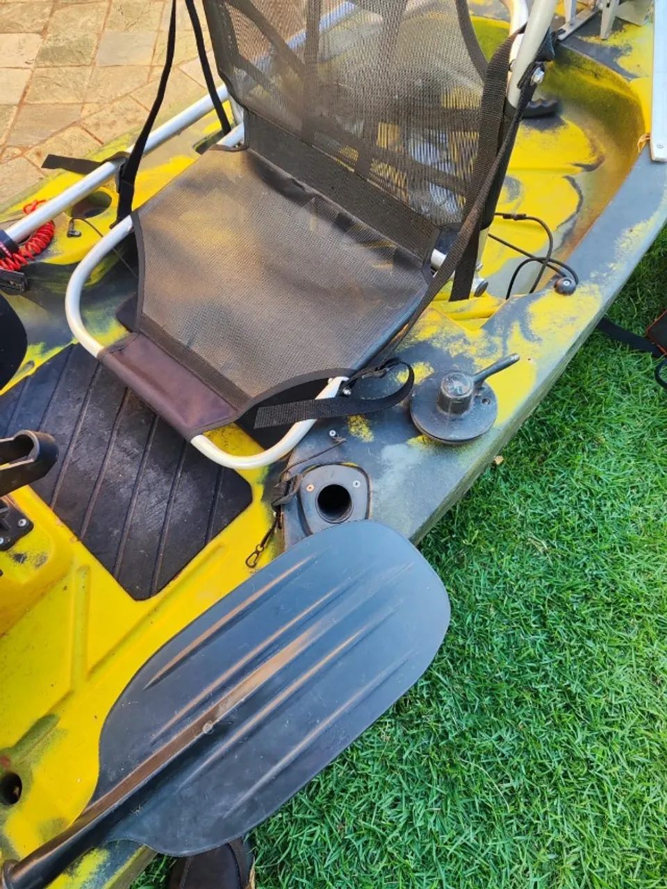 Caiaque Duplo Caiaker New Foca + Motor Jet 3HP - Usados - Foto 10