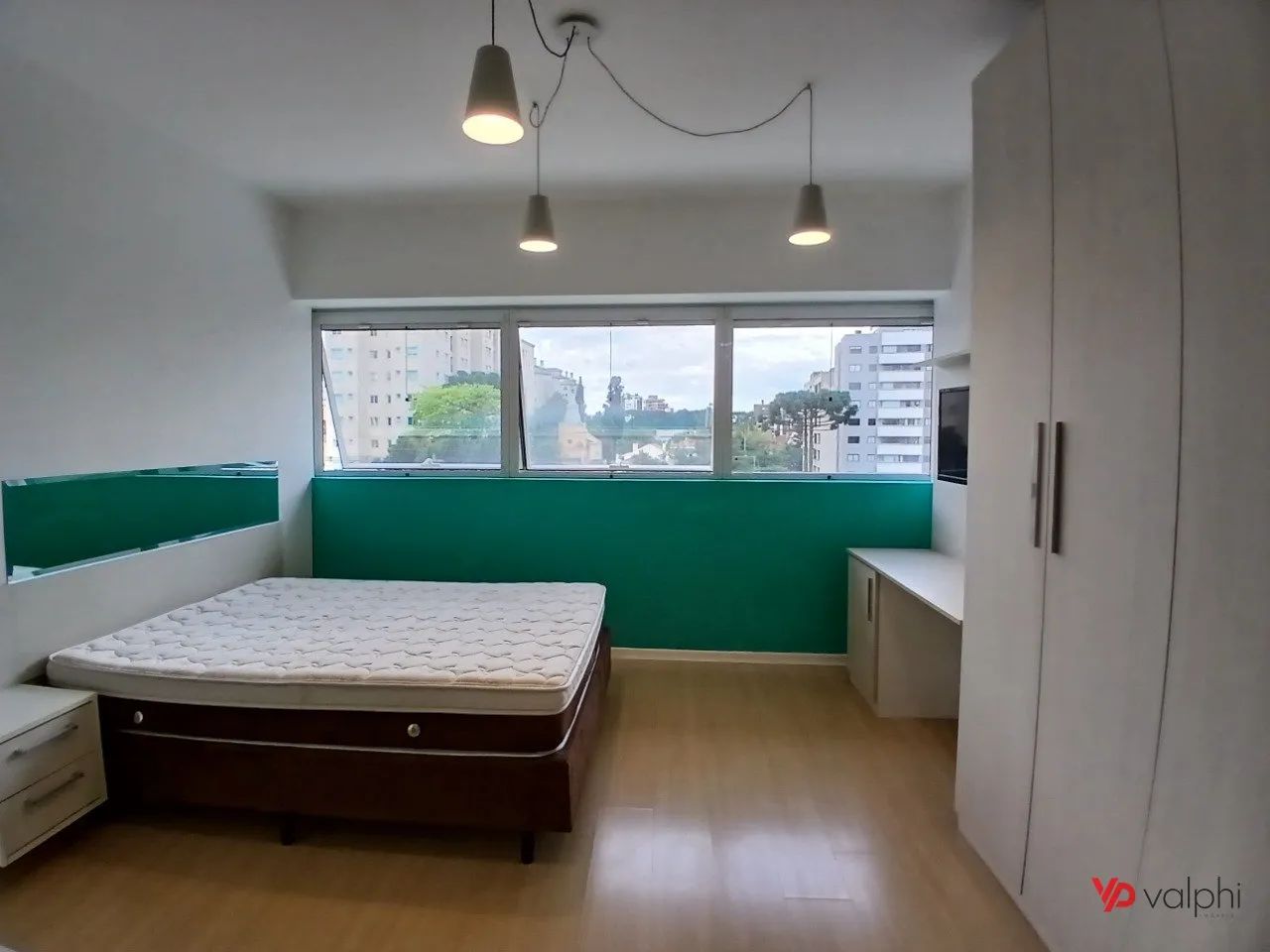 Studio mobiliado para alugar no Centro Cívico - Foto 5