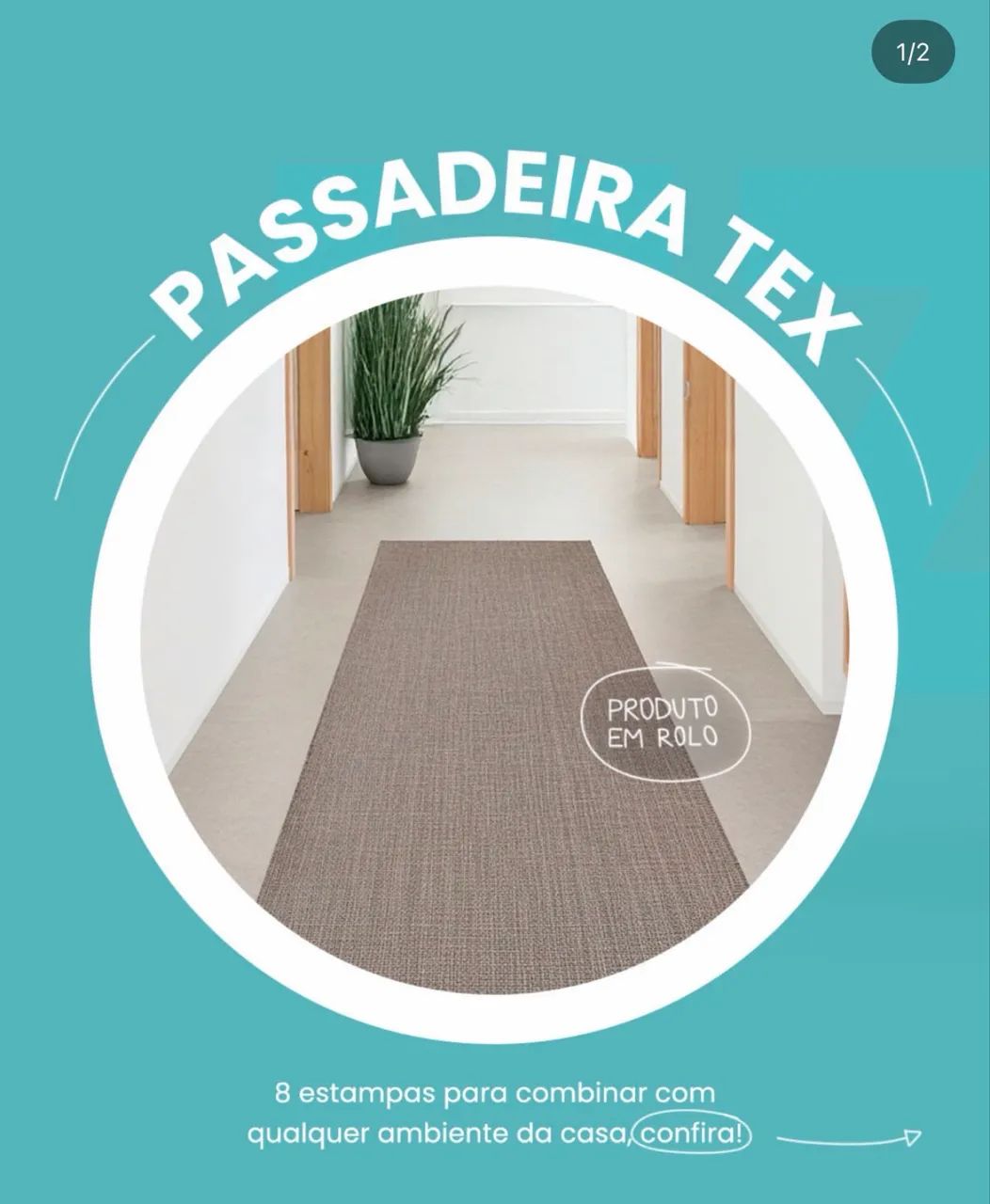 Passadeira antiderrapante blindada  - Foto 4