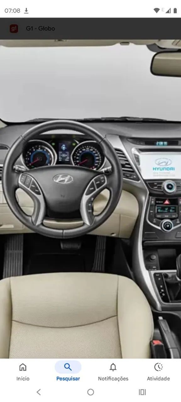 Hyundai Elantra GLS 2.0 16V Flex Aut. 2015