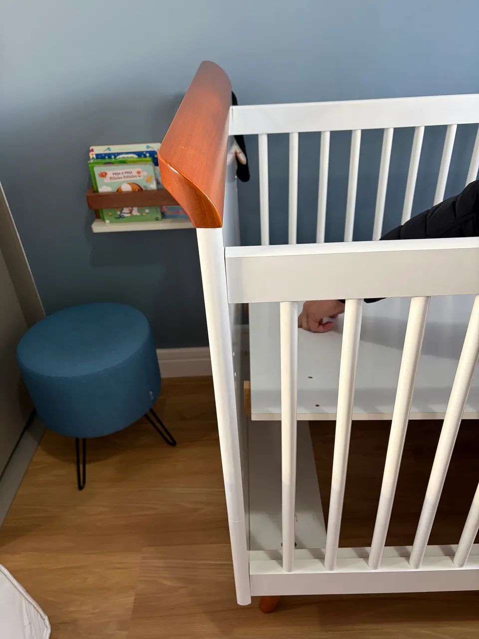 Berço Nápoles (BAIXOU) - Transforma em mini cama! - Foto 4