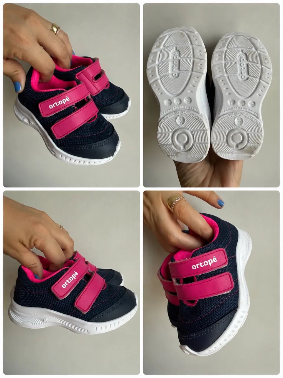 Tênis infantil menina Ortopé