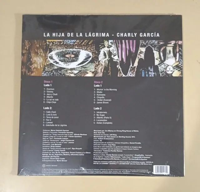 LP VINIL Charly Garcia La Hija De La Lagrima Capa Gatefold Duplo Edição 30 aniversário Dis - Foto 2