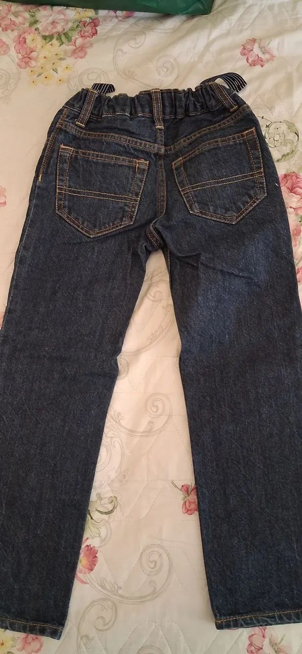 Calça jeans infantil nova 5 anos - Foto 2