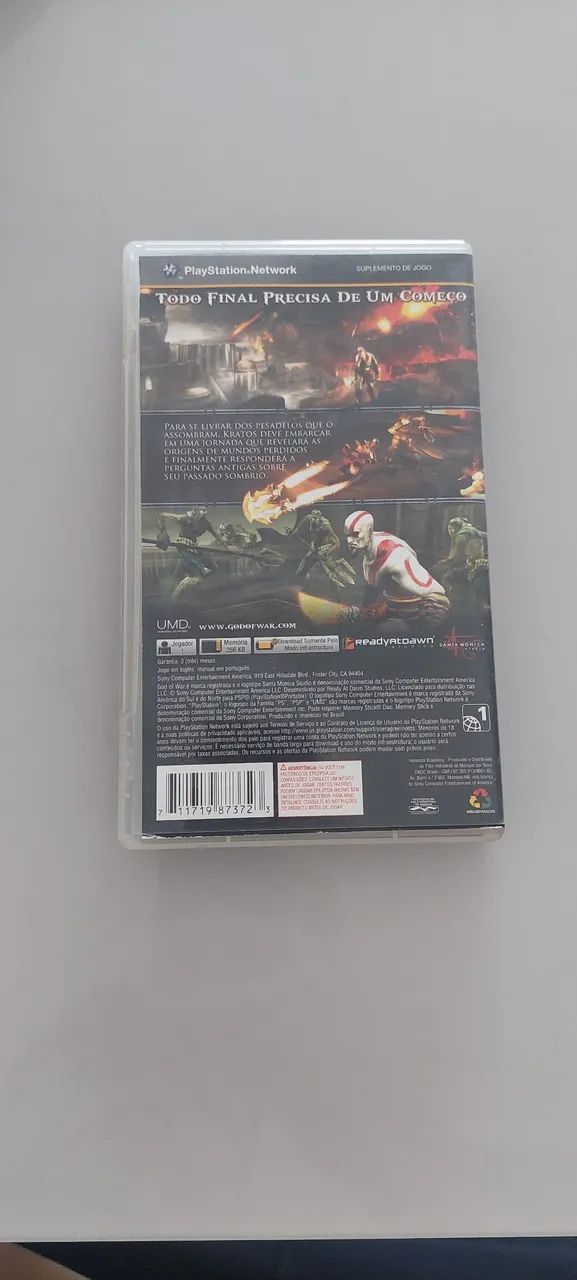 GOD OD WAR PSP ORIGINAL - Foto 3