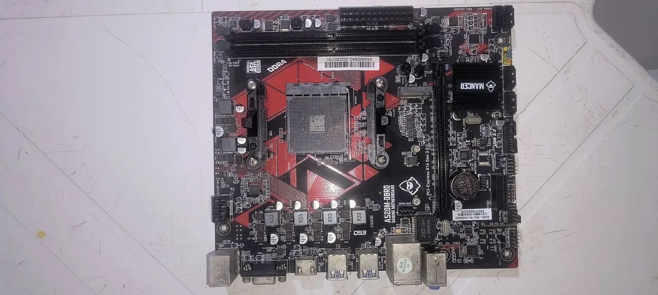 Placa Mae Mancer A520M-DBRD DDR4 Socket AM4