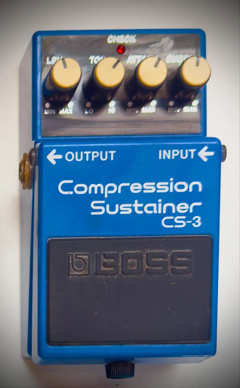 Boss Pedal Compressor Sustainer CS3