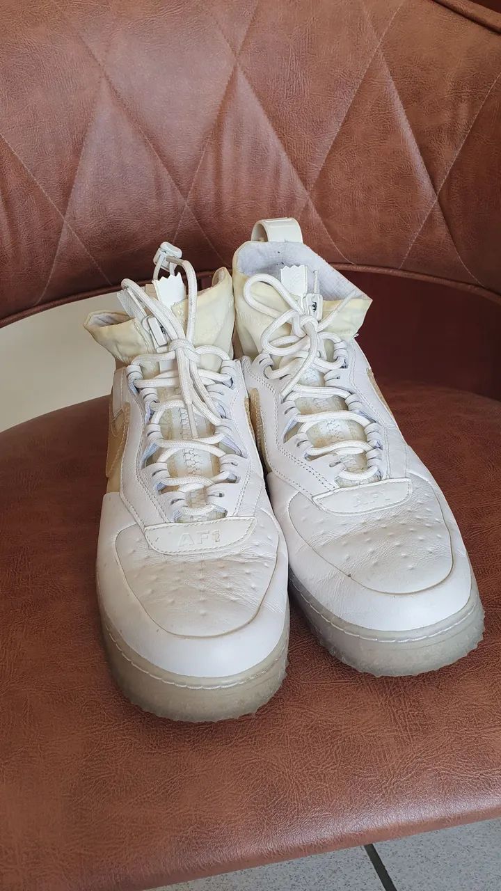 AIR FORCE ONE GORE-TEX BRANCO GELO - Foto 2