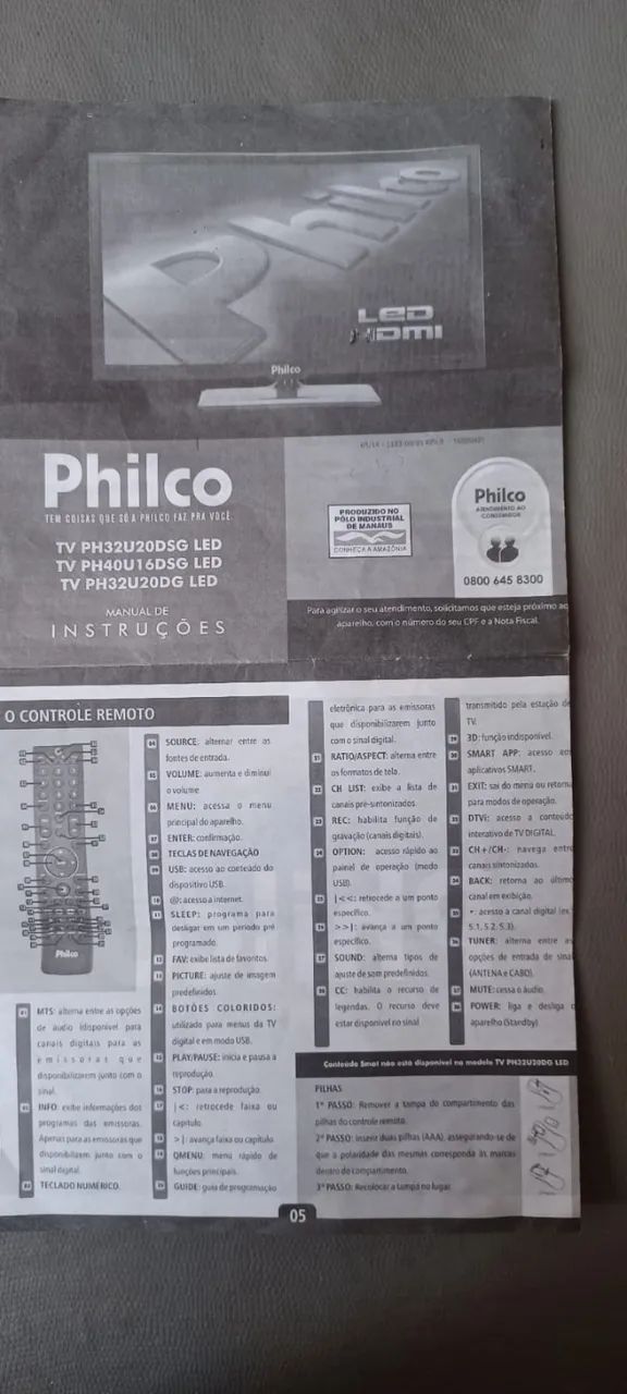 TV PHILCO 32¨ LED - Foto 5