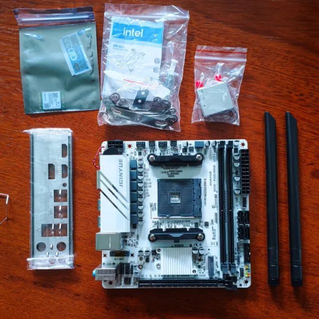 Placa mãe ITX B450i + Cooler - Foto 3