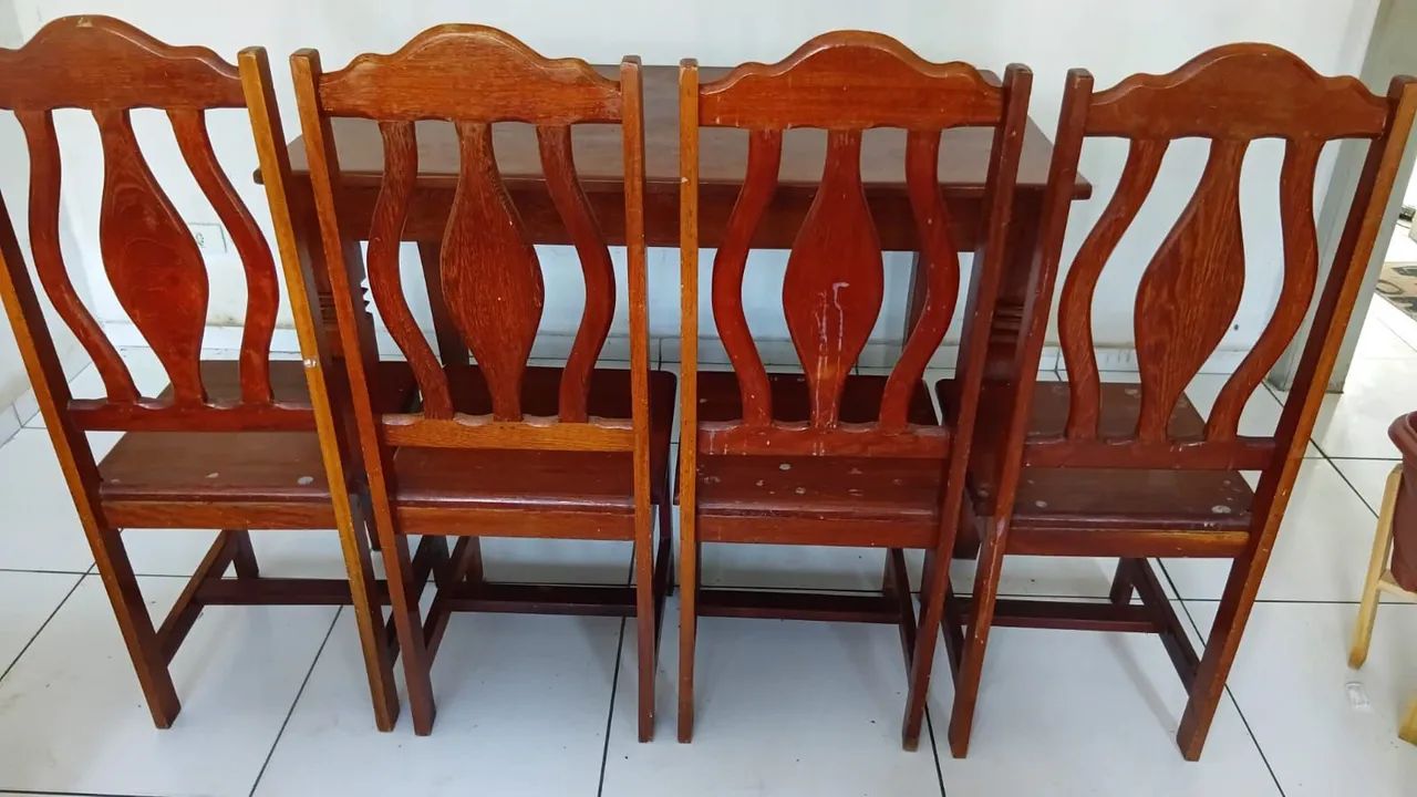 Mesa de madeira maciça - Móveis Gravatá  - Foto 2