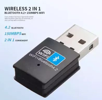 Adaptador USB WiFi 150Mbps 2.4Ghz + Bluetooth 4.2 - Foto 4