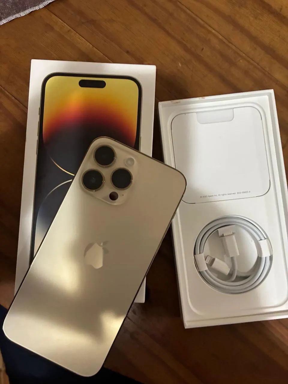 Iphone 14 pro max 256 Gold - Foto 3