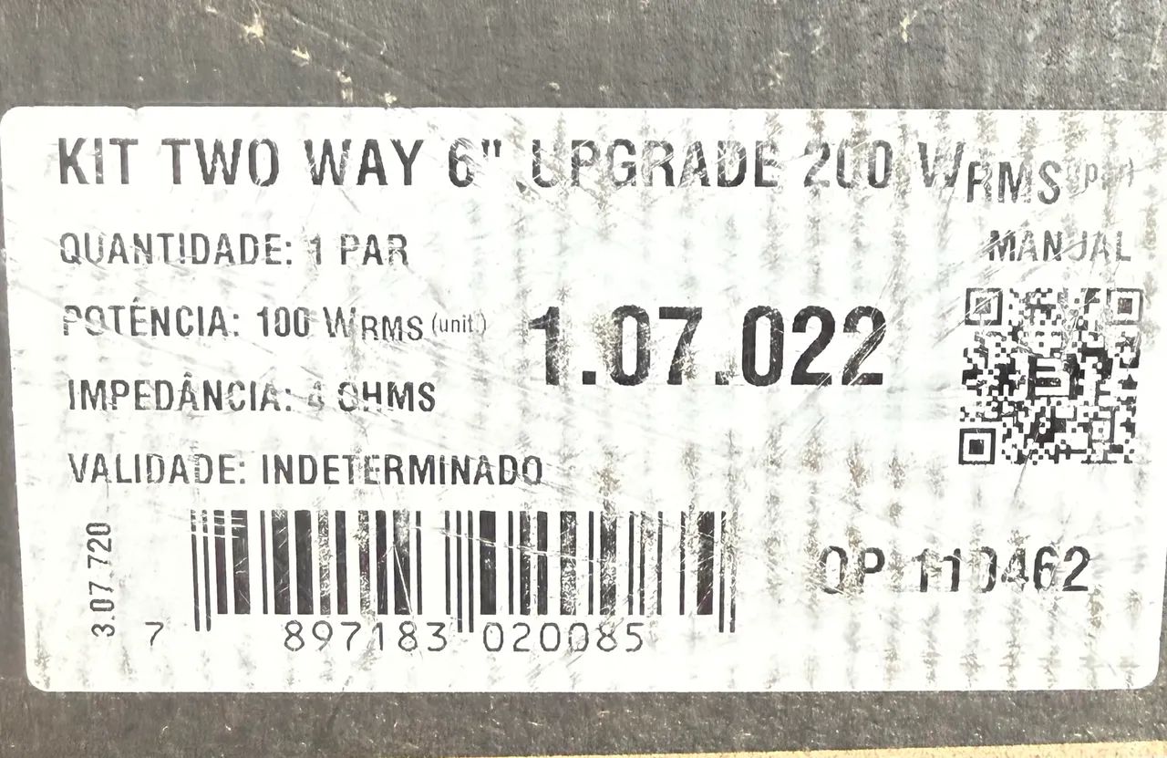 Par auto falante Bomber 6 polegadas 200W rms o par - Foto 2